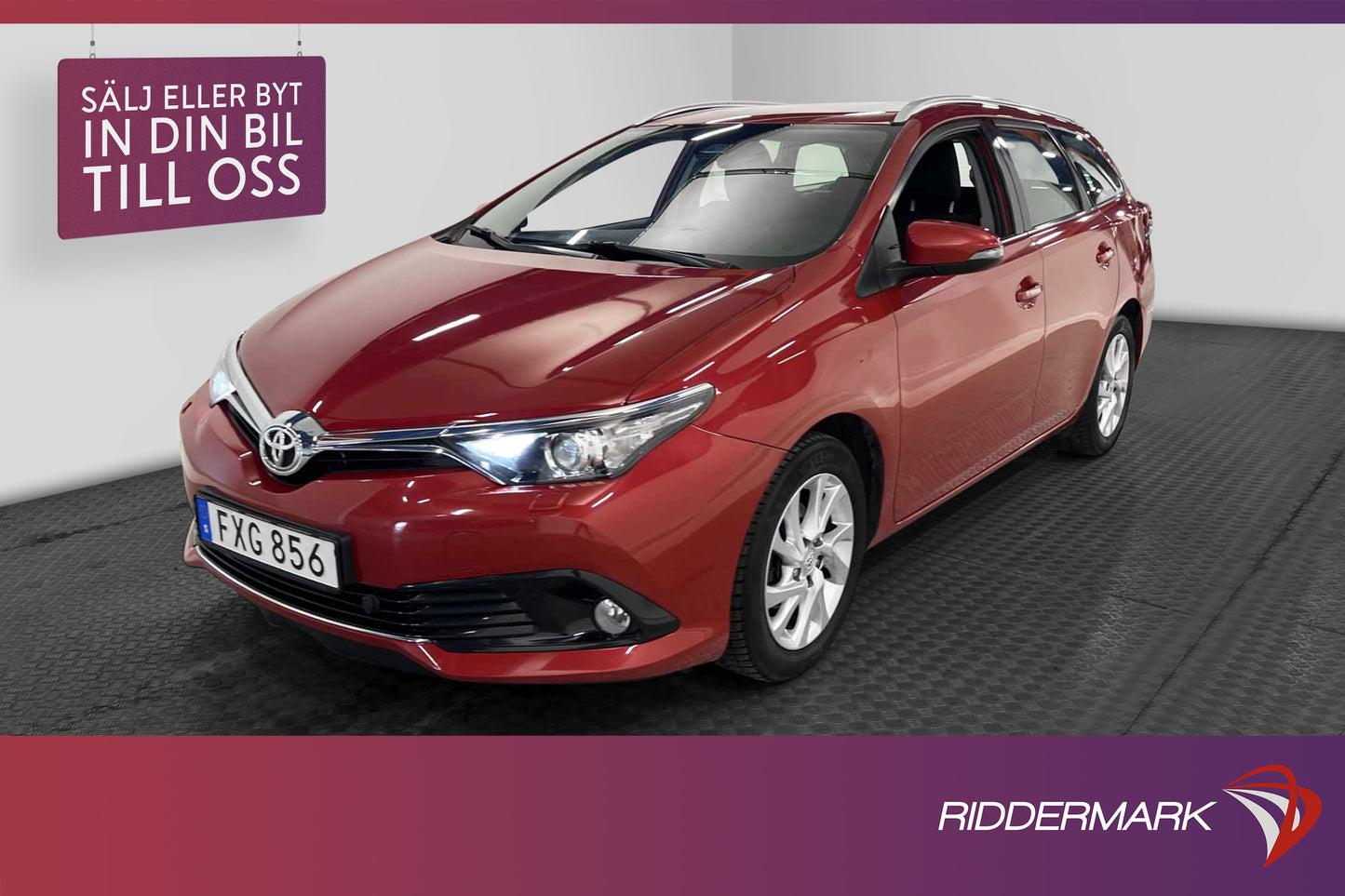 Toyota Auris TS 1.2T 116hk M/K-Värmare B-Kamera 822kr Skatt