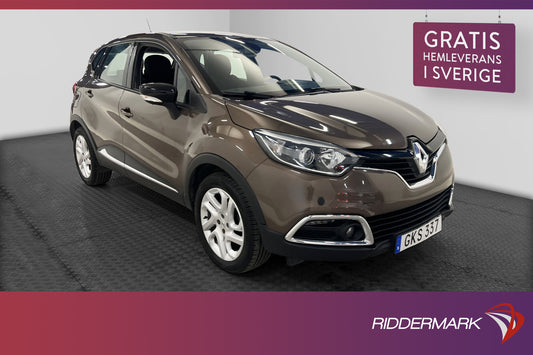 Renault Captur 0.9 TCe 90hk Dynamique Värmare Navi 0,51l/mil