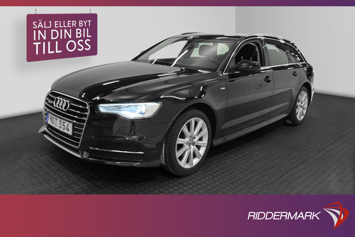 Audi A6 Avant 2.0 TDI Q 190hk S-line Kamera Navi Värmare