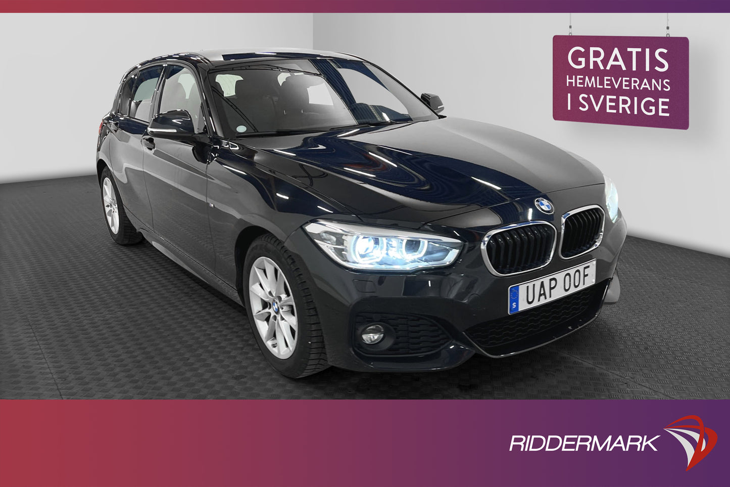 BMW 120 i 184hk M Sport HiFi Skinn Rattvärme Välservad