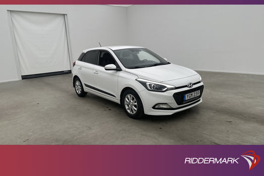 Hyundai i20 1.2 84hk Comfort Sensorer Rattvärme Välservad