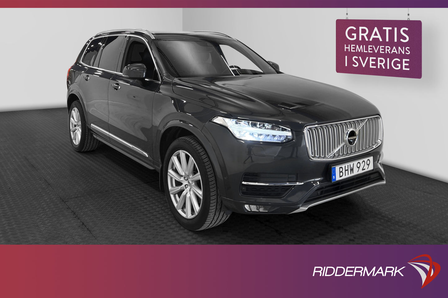 Volvo XC90 D5 AWD Inscription Navi 360° BLIS D-värm VOC