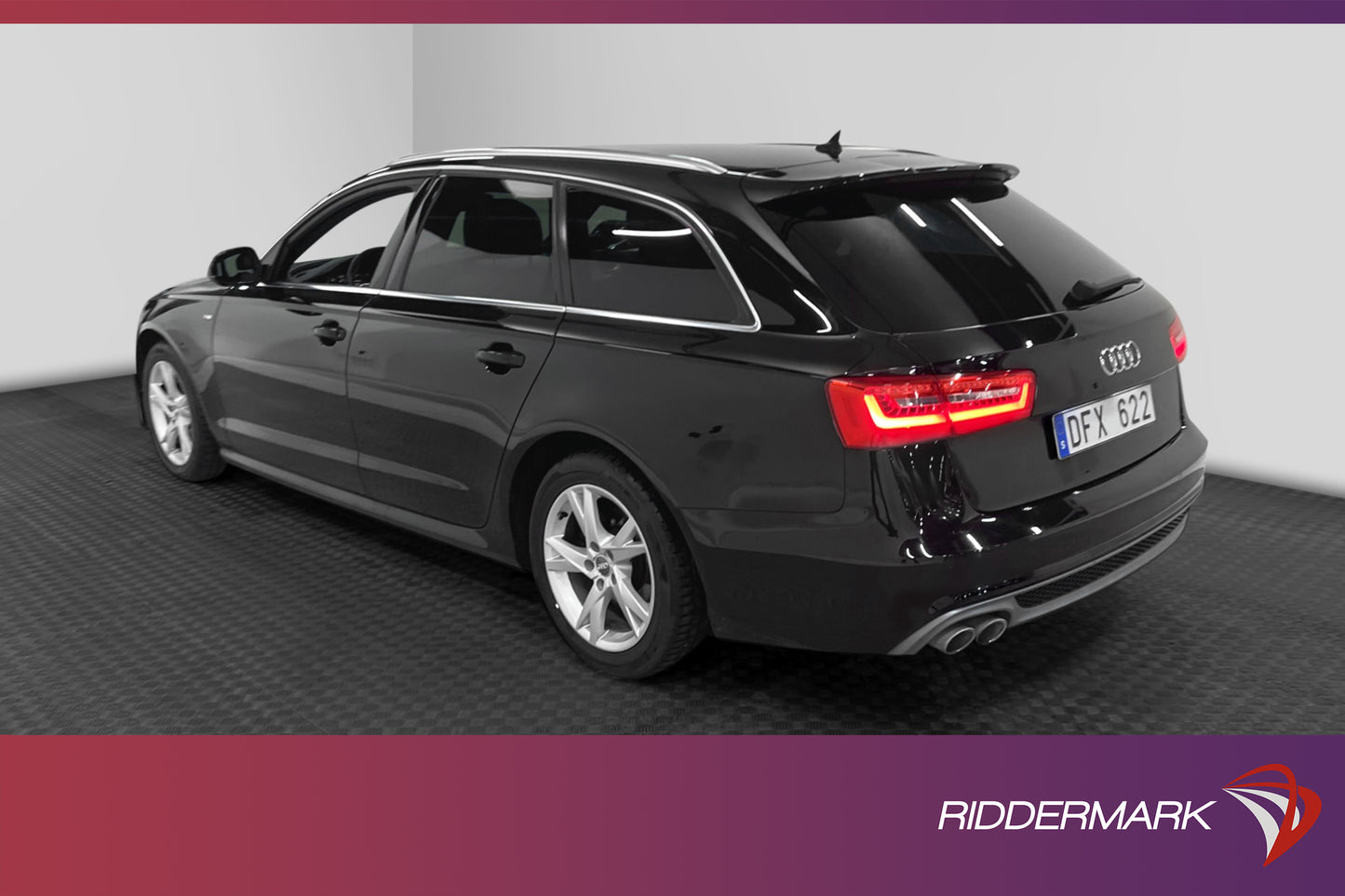 Audi A6 2.0 TDI 177hk S-Line Skinn/Alcantara Bluetooth