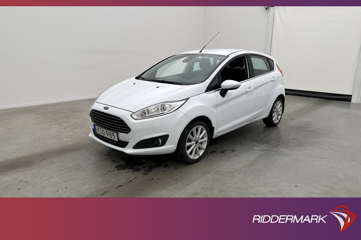 Ford Fiesta 1.0 80hk Titanium Bluetooth Lågskatt 0.38L/Mil