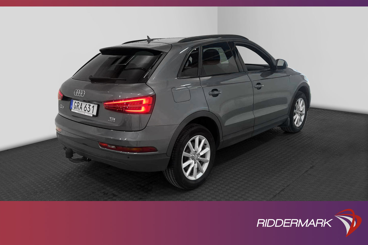 Audi Q3 2.0 TDI Q 184hk Sport Pano BOSE B-kam GPS Drag Skinn