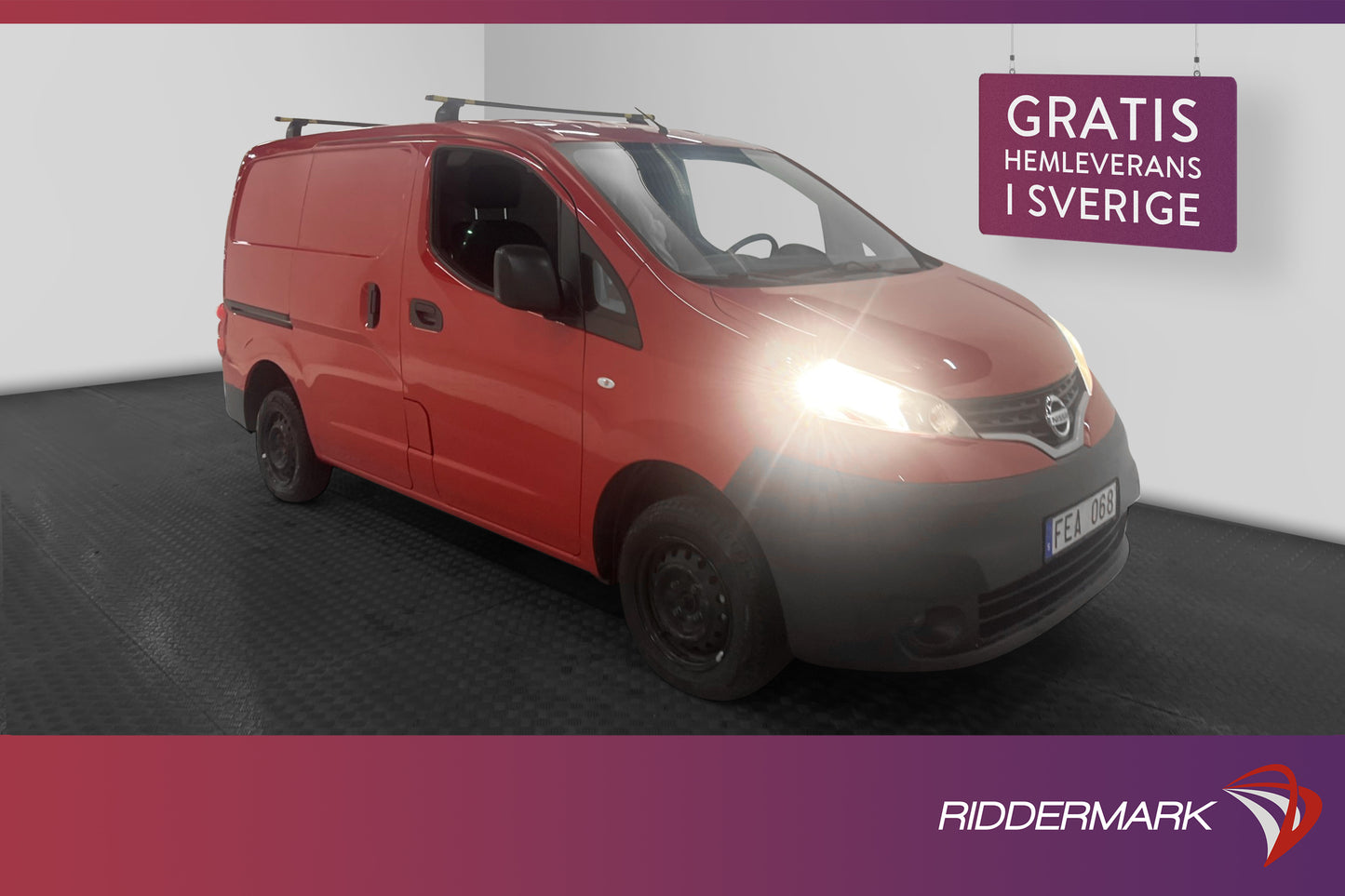 Nissan NV200 1.5dCi 90hk Dragkrok Ny-Kamrem LÅGMIL 1-Ägare