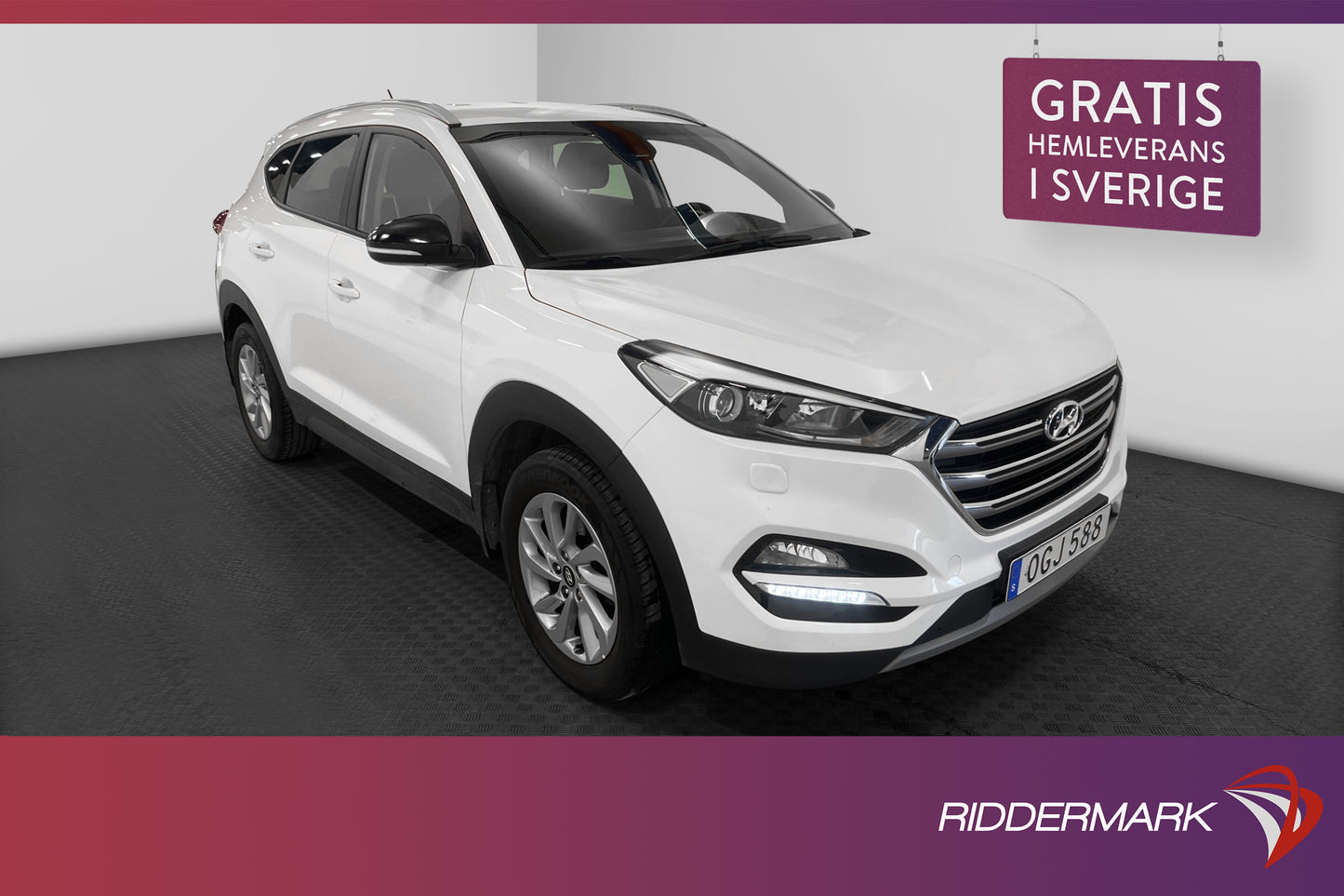 Hyundai Tucson 1.6 T-GDI 177hk  Drag Rattvärme P-sensorer