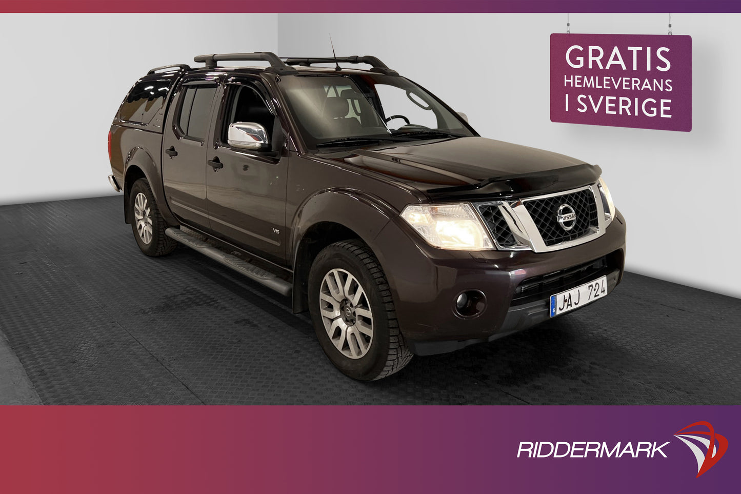 Nissan Navara 3.0 V6 231hk 4x4 Dragkrok Skinn Navi B-kamera