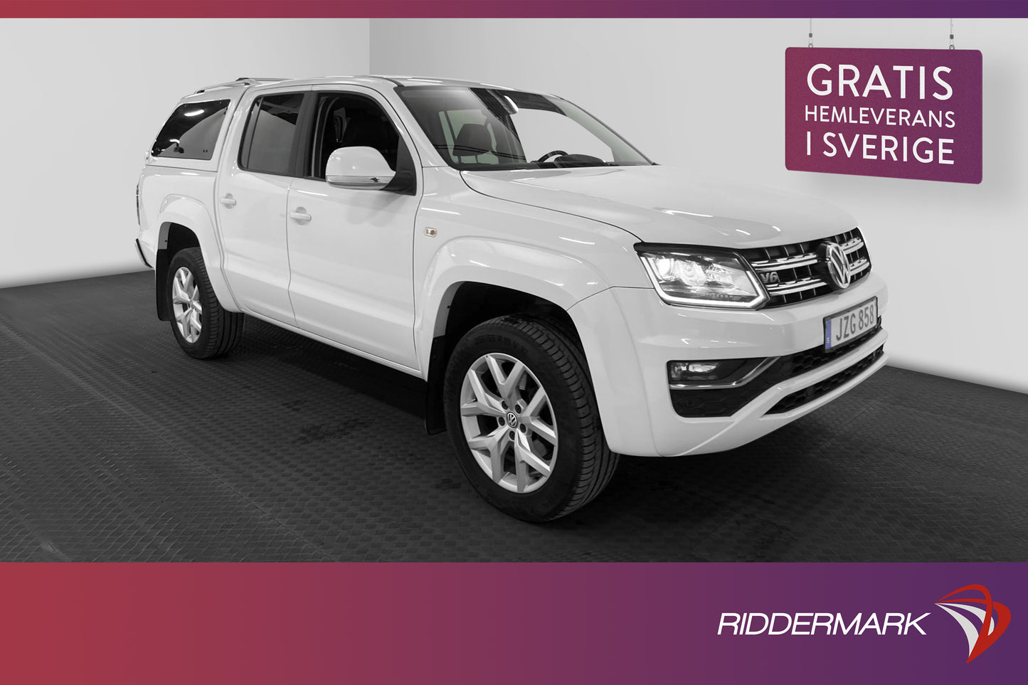 Volkswagen Amarok Highline 3.0TDI 4M Värmare Dragkrok Moms