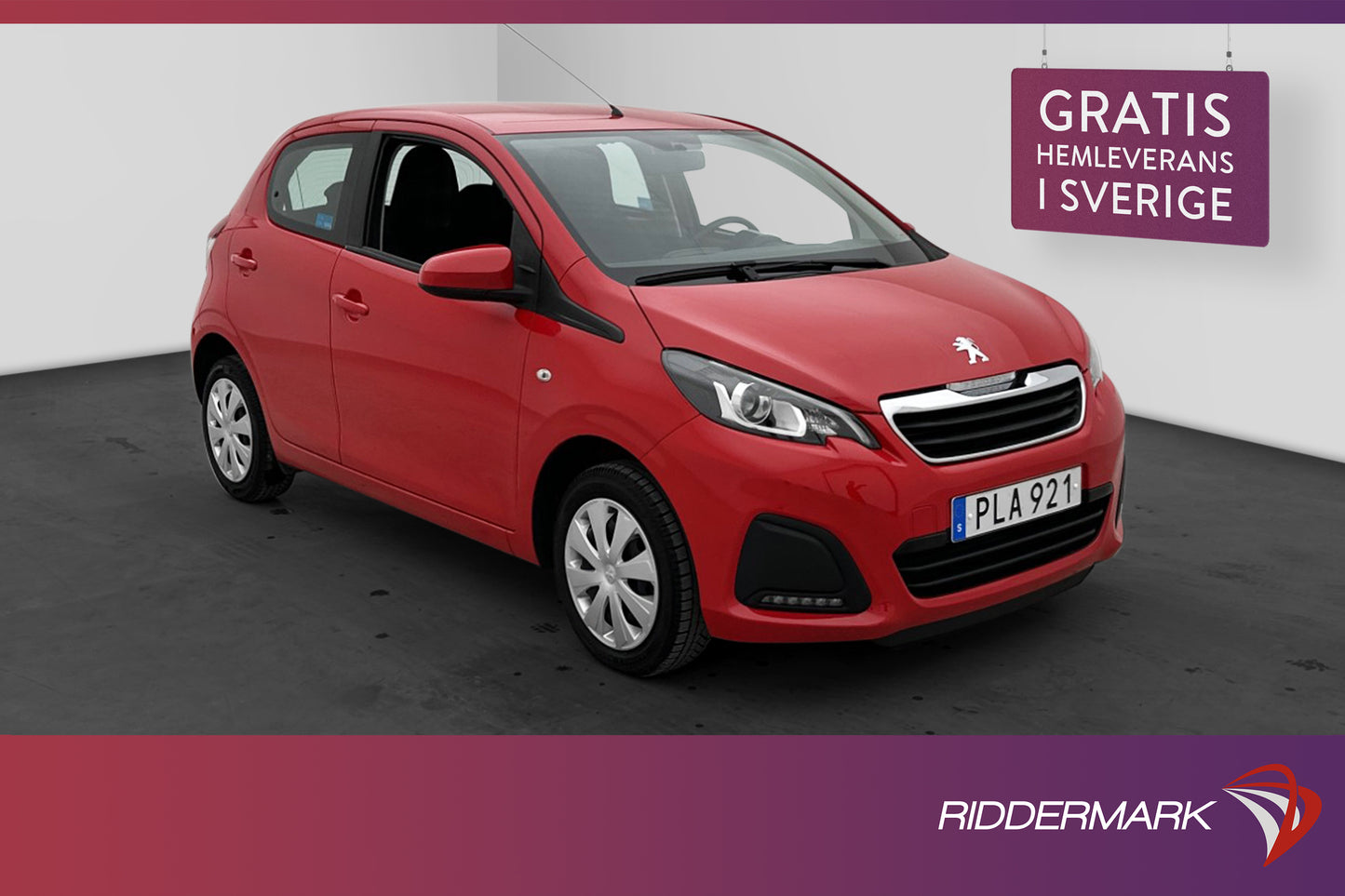 Peugeot 108 1.0 VTi Billigt ägande 1173 MIL 72hk