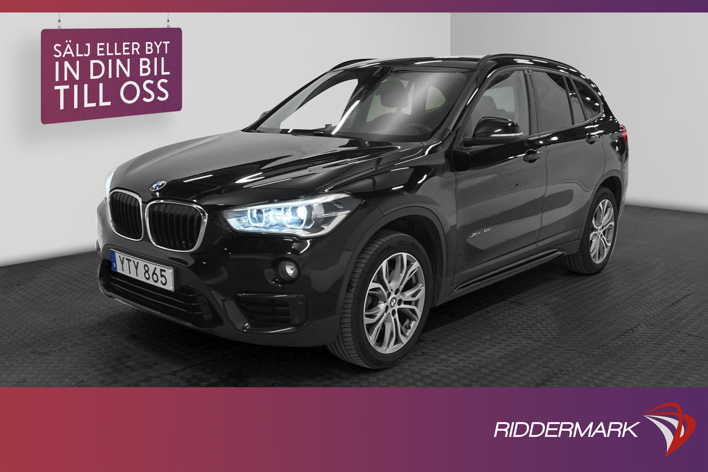 BMW X1 xDrive20d 190hk Nyservad SportLine PDC LED 0,45L/mil