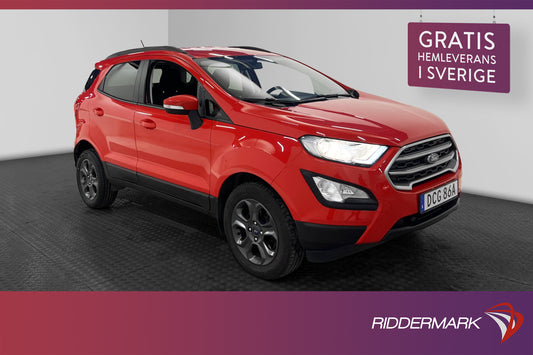 Ford EcoSport 1.5 EcoBlue AWD 125hk Navi Sensorer Rattvärme