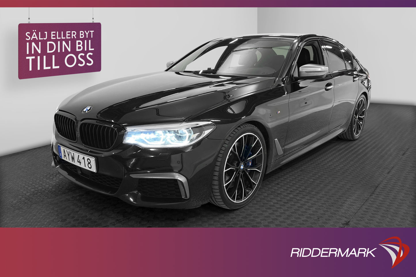 BMW M550i xDrive 462hk Ultimate Edt B&W Massage Pano Drag