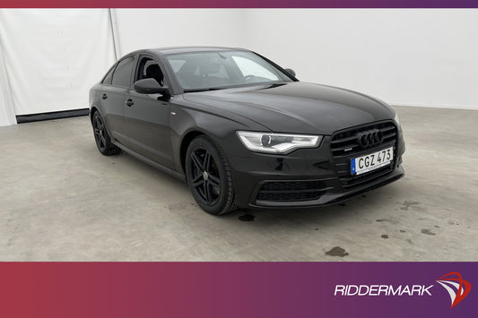 Audi A6 3.0 TFSI V6 Quattro 310hk S-Line Sensorer 4-Zon Drag