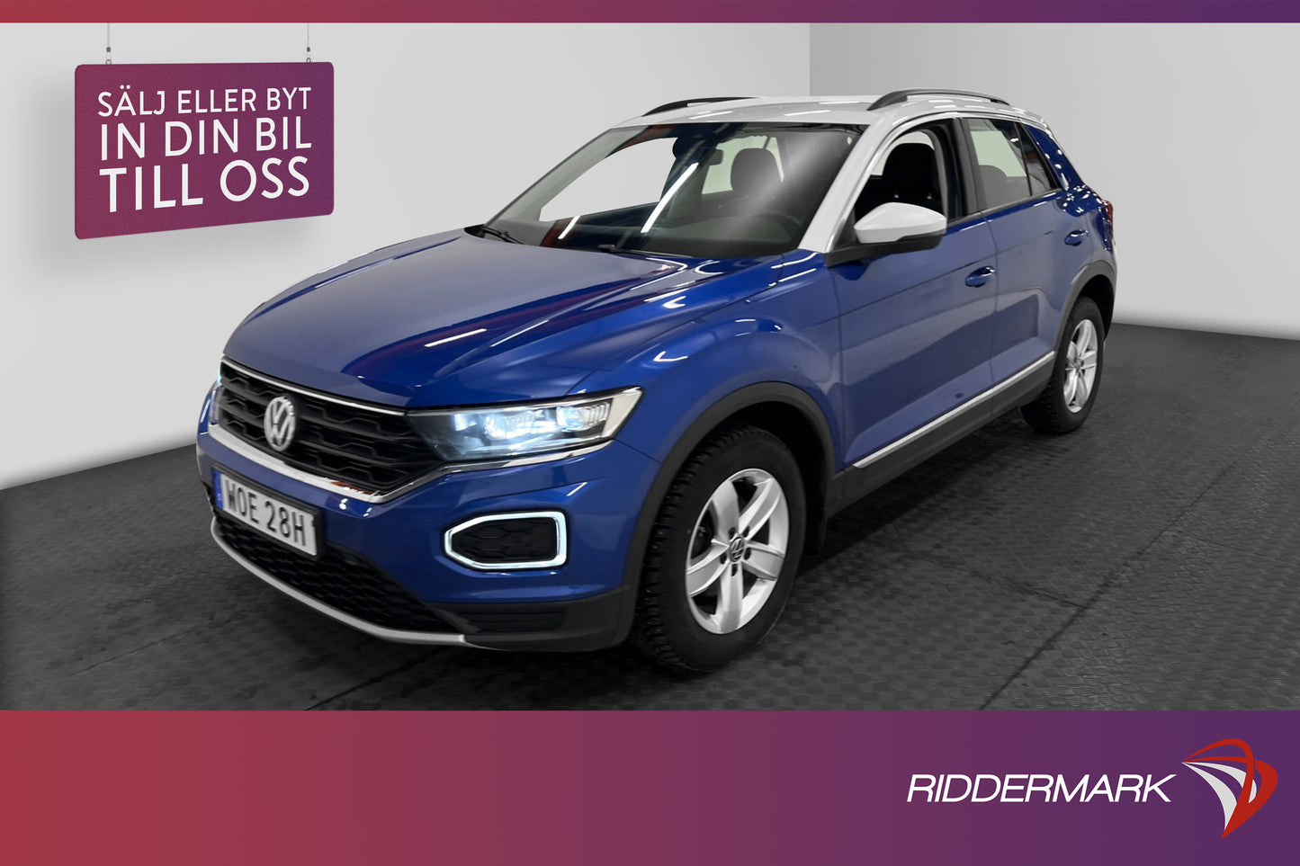 Volkswagen T-Roc 1.0 TSI 115hk Värmare B-kamera Cockpit PDC