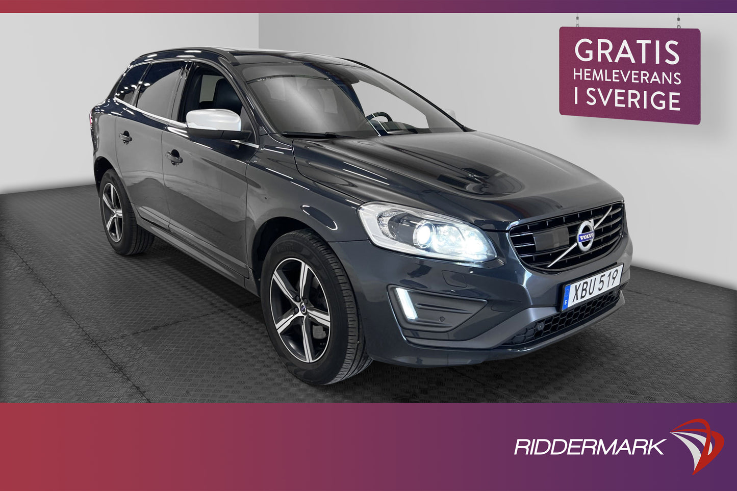 Volvo XC60 D4 AWD 190hk R-Design Pano Navi Kamera BLIS VOC