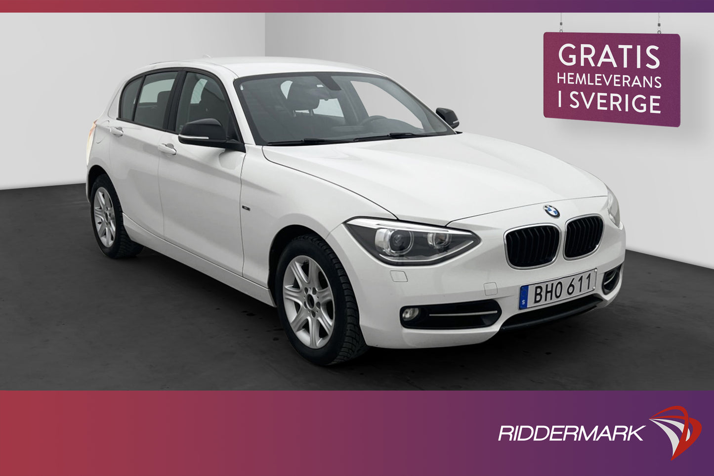 BMW 120 d Steptronic 184hk Sport line HiFi Sensorer Välserv