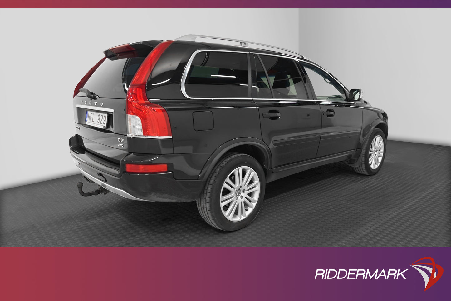 Volvo XC90 D5 AWD 200hk Summum 7-sits Taklucka Skinn Drag