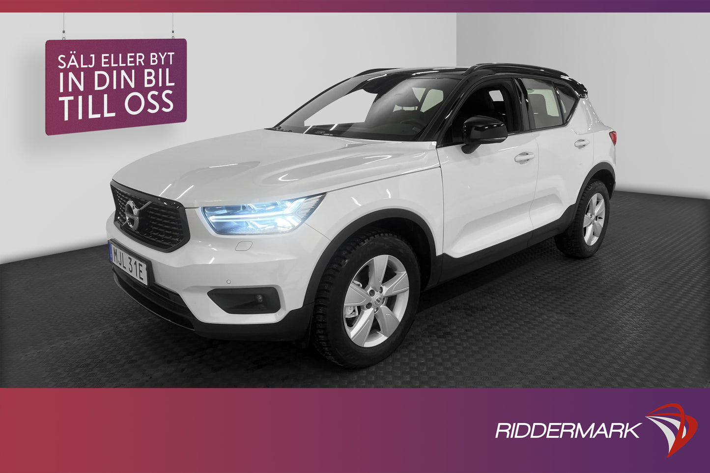 Volvo XC40 D4 190hk AWD R-Design D-Värm B-Kamera Skinn VOC