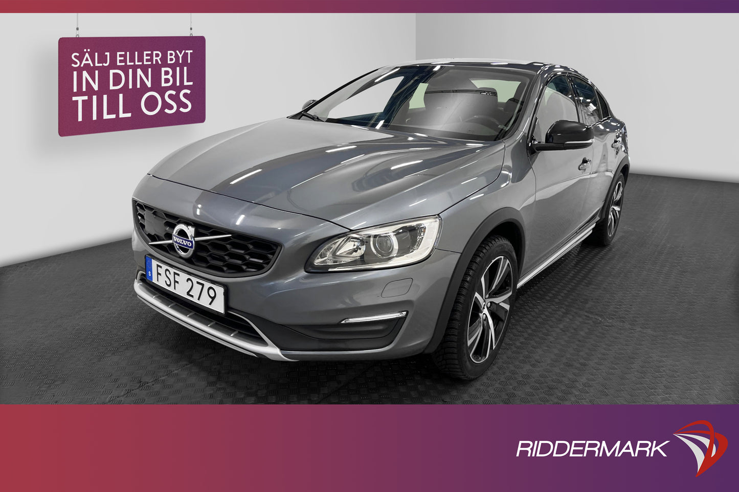 Volvo S60 Cross Country D4 AWD 190hk Classic VOC Värm Drag