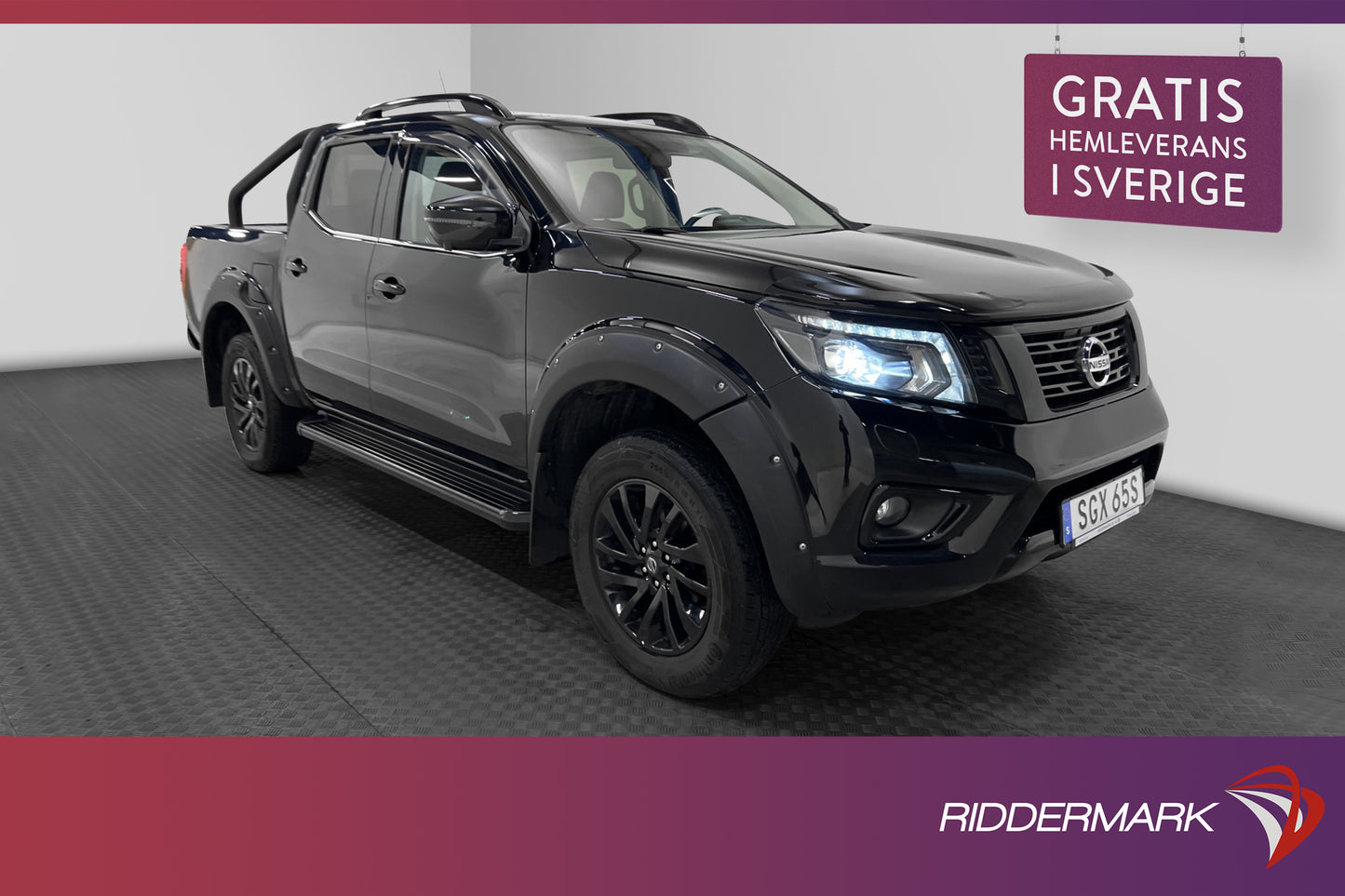 Nissan Navara N-Guard 2.3dCi 4WD Värmare Dragkrok Diff Moms