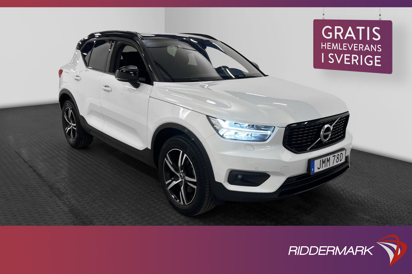 Volvo XC40 D4 AWD 190hk R-Design VOC D-värm Pano B-kamera