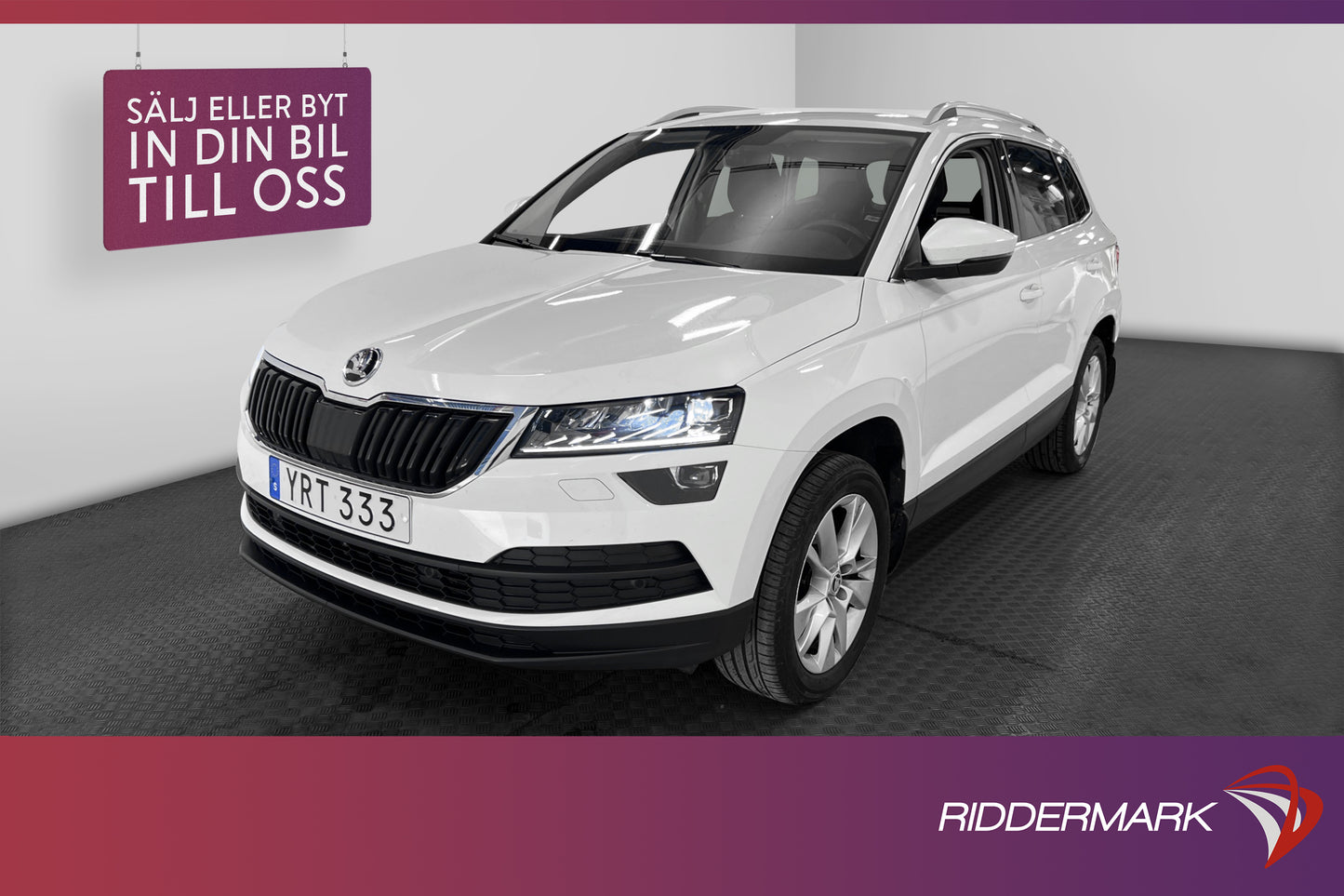 Skoda Karoq 1.5 TSI 150hk Canton B-kam Drag B-värm Adaptiv