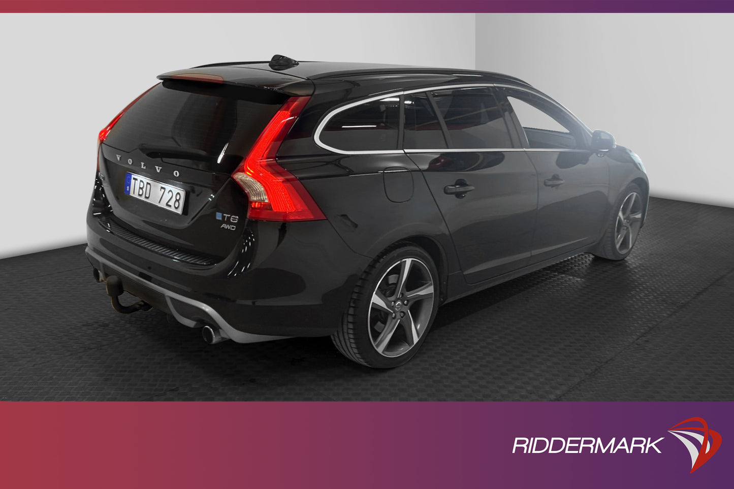 Volvo V60 T6 AWD 304hk R-Design Navi Skinn T-lucka Blis PDC