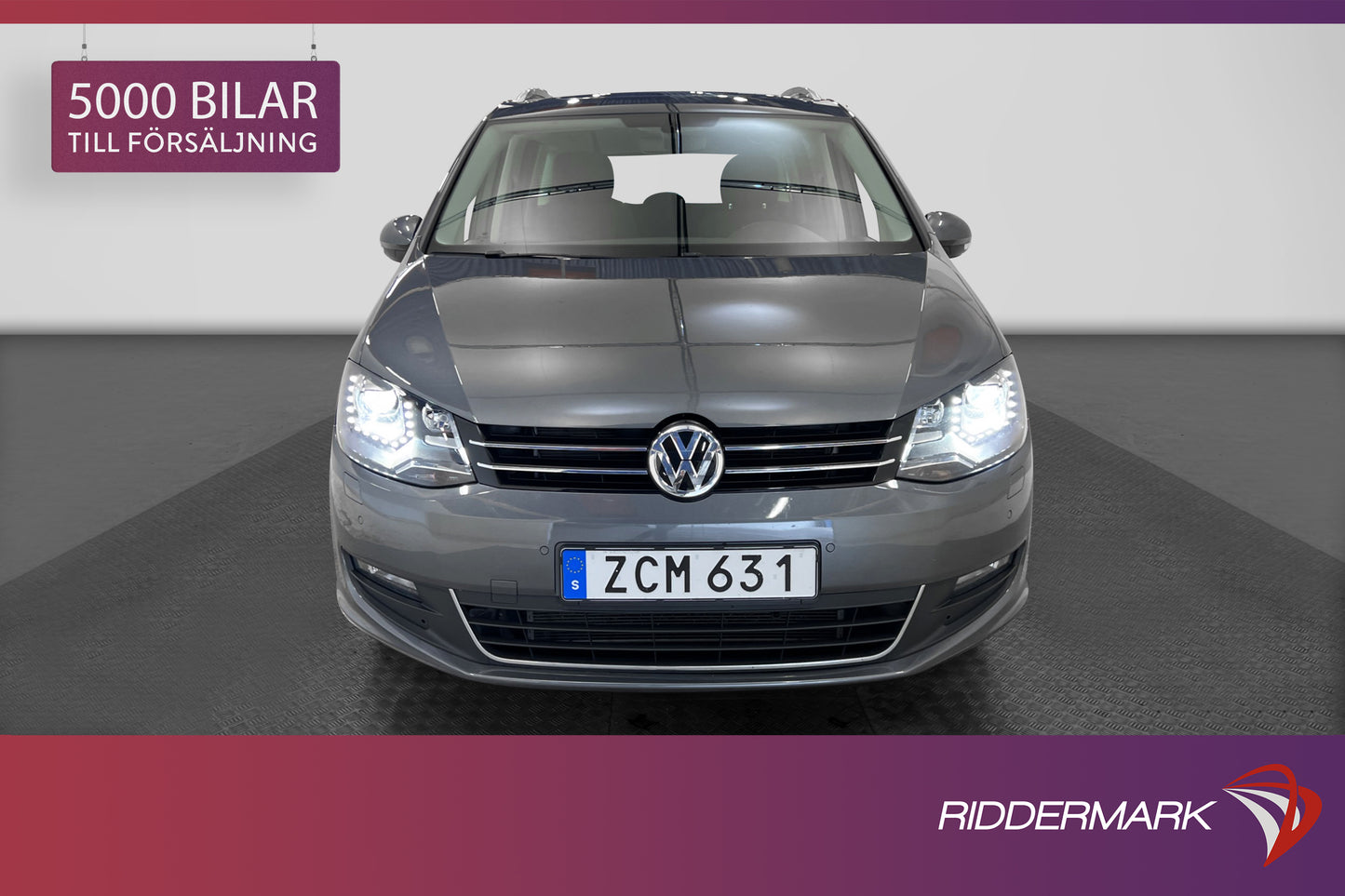 Volkswagen Sharan 2.0 TDI Premium 7-sits Pano Kamera Drag