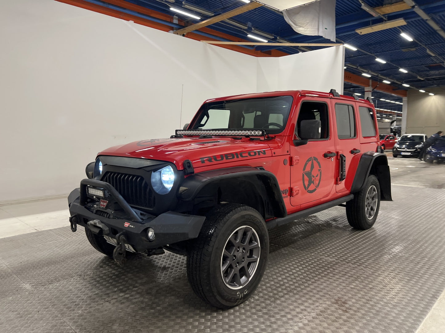 Jeep Wrangler Unlimited Rubicon 2.2CRD 4WD Drag Skinn Vinsch