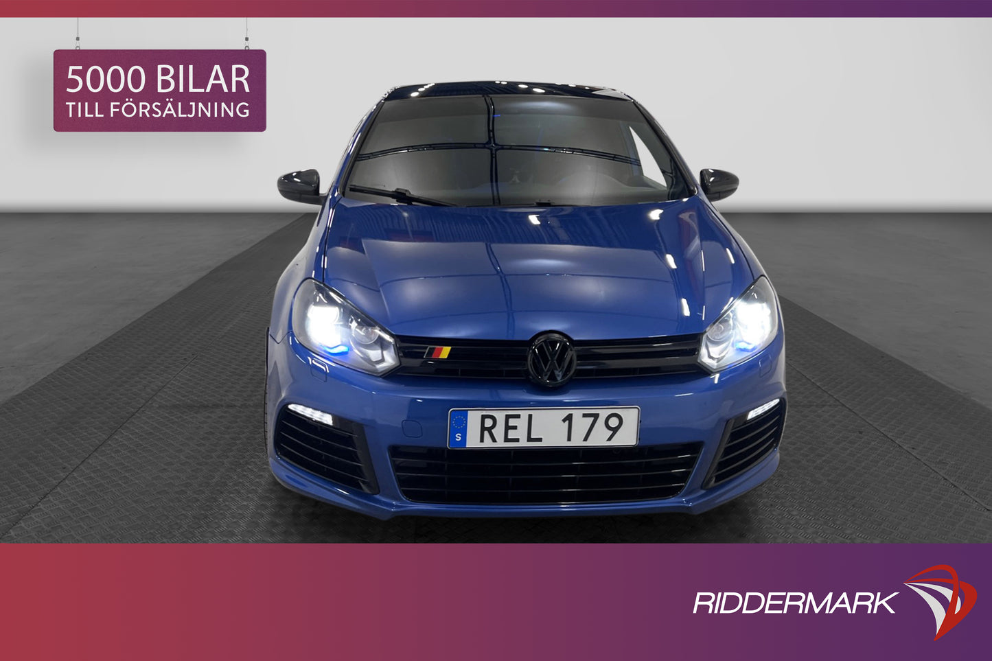 Volkswagen Golf R 4M 270hk Dynaudio Milltek Kamera Välservad