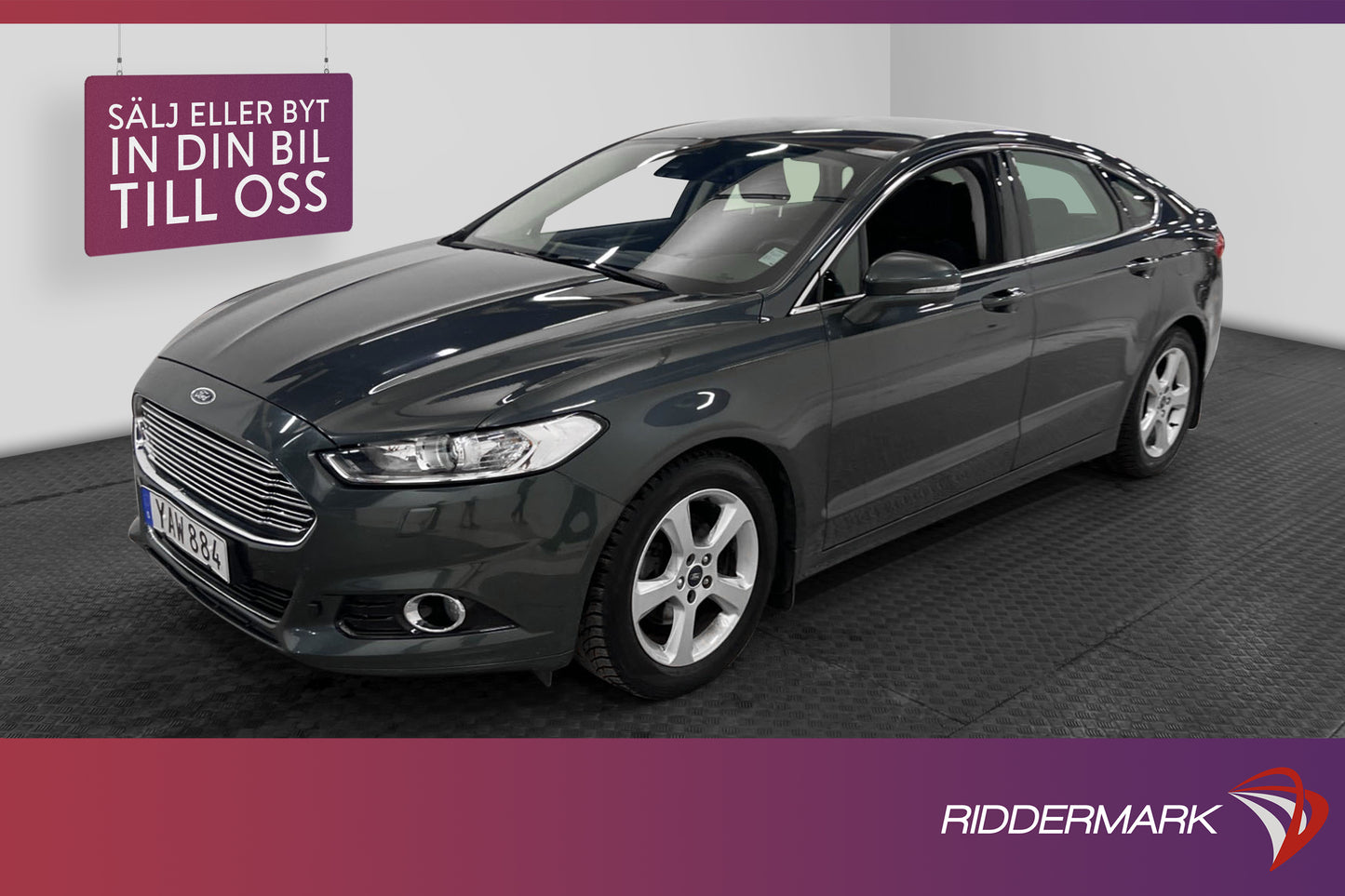 Ford Mondeo 1.5T EcoBoost 160hk Värm Rattvärme Keyless Drag