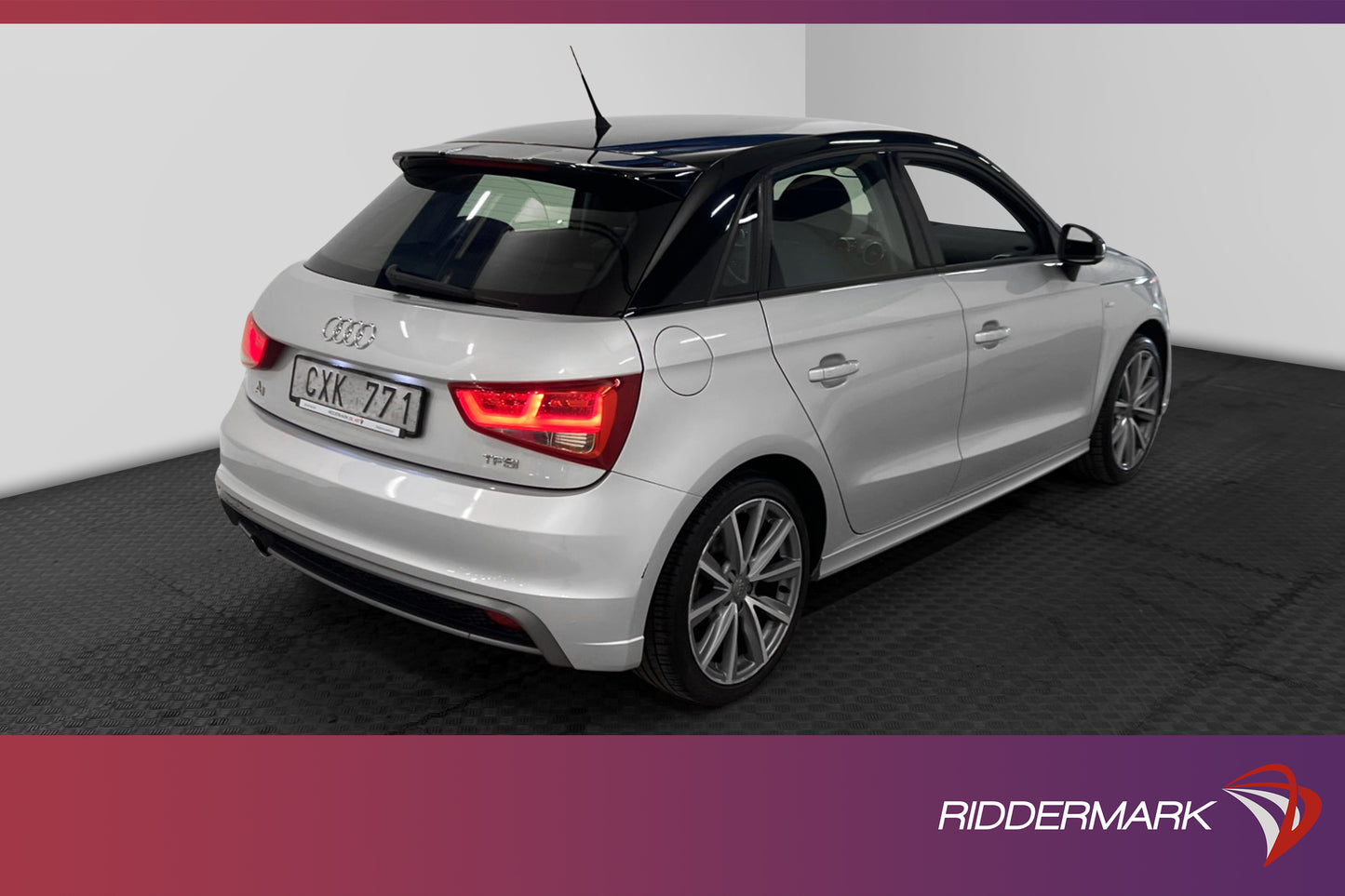 Audi A1 Sportback 1.2 TFSI 86hk S-Line Nybesiktad Nyservad