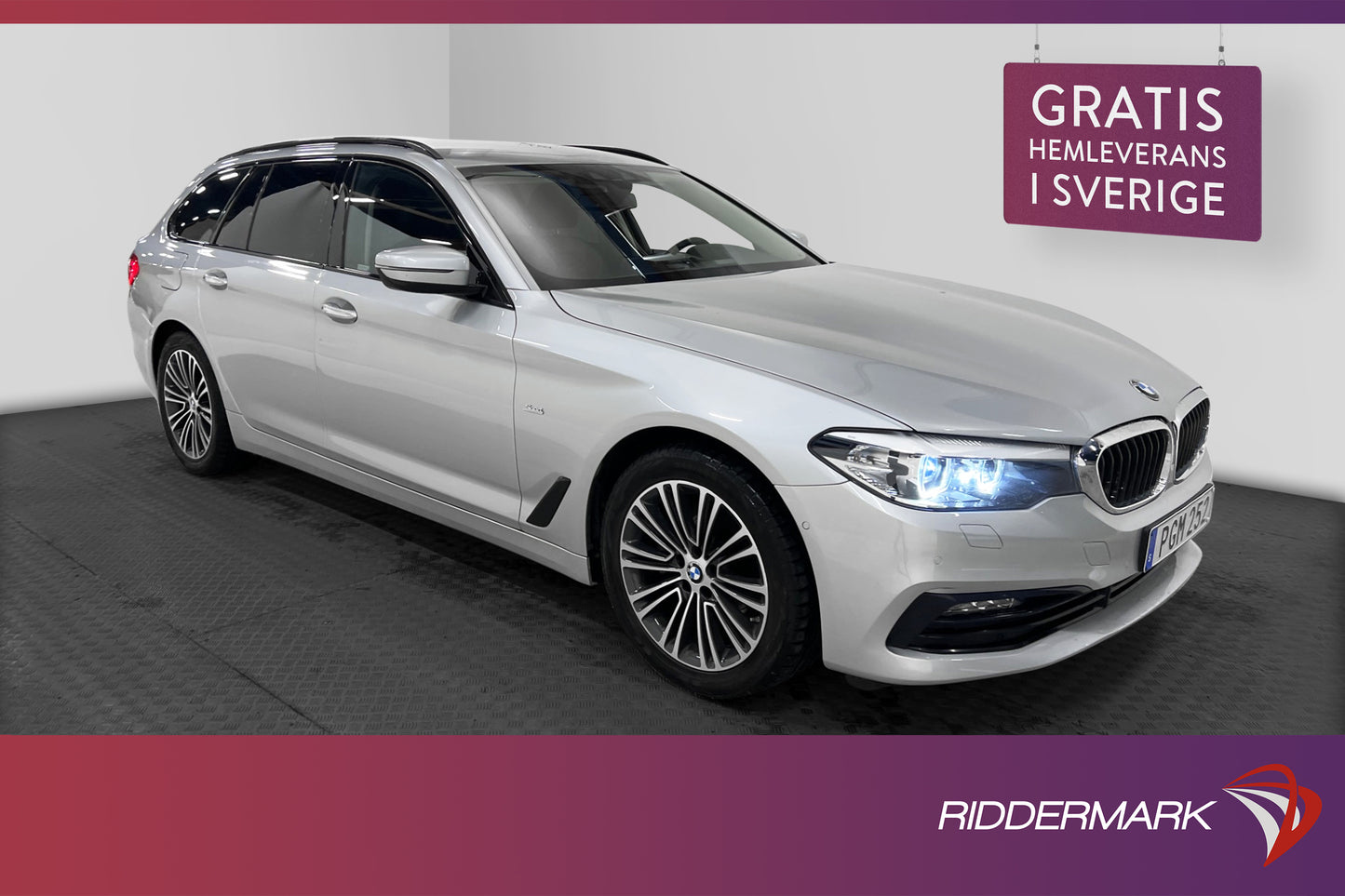 BMW 520d Touring Sport Line Hifi D-värme Navi 190hk