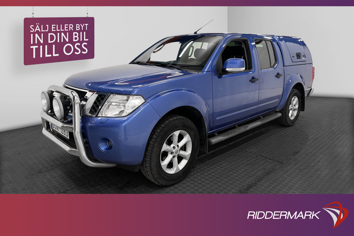 Nissan Navara 2.5dCi 4x4 190hk Dragkrok Kåpa 1-Ägare Moms