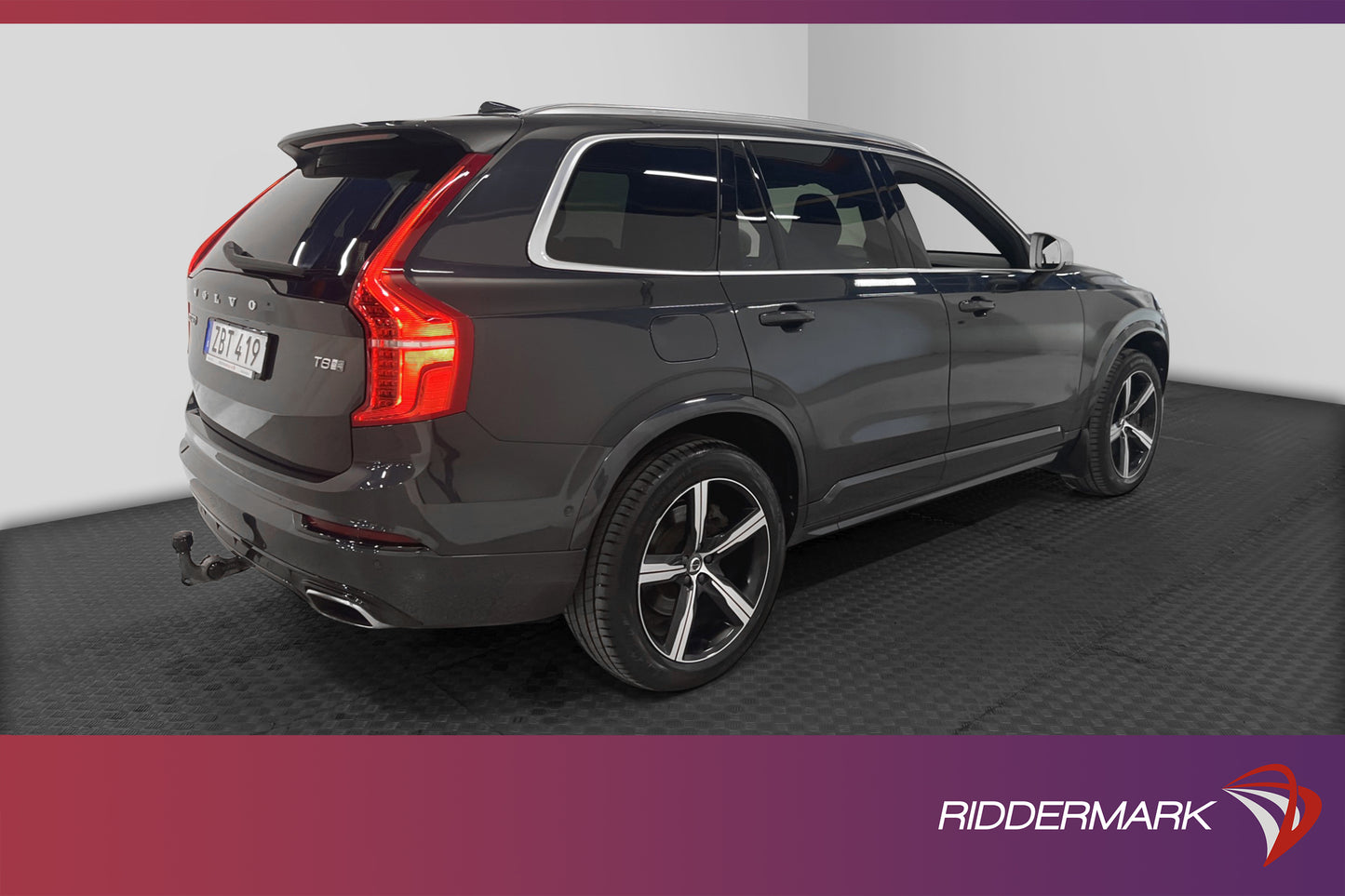 Volvo XC90 T8 TwEn AWD 407hk R-Design Drag Pano 360* MOMS