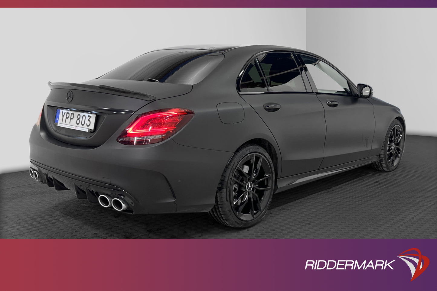 Mercedes-Benz AMG C 43 4M 390hk Värm Cockpit Pano Burmester