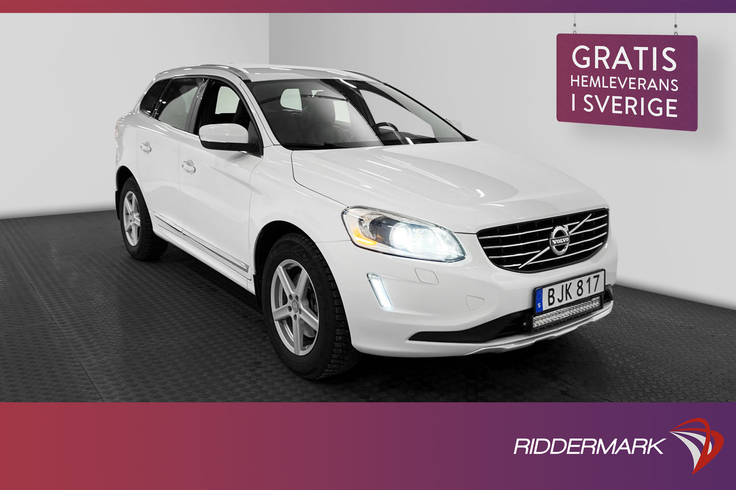 Volvo XC60 D4 181hk Summum D-värm VOC Skinn Drag Ledramp