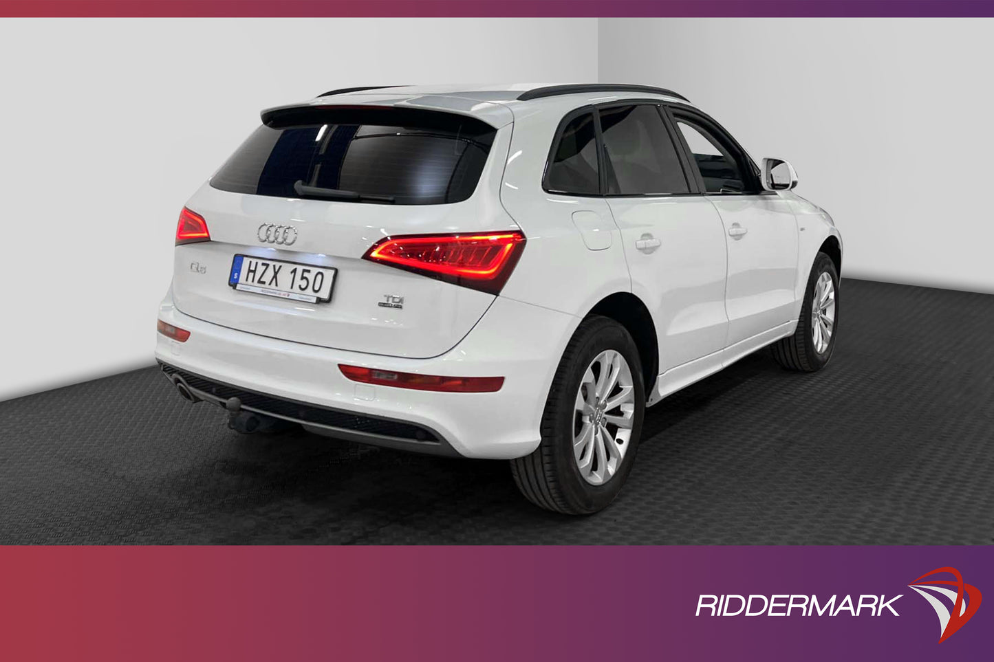 Audi Q5 2.0 TDI 190hk Quattro S-line Dragkrok Halvskinn