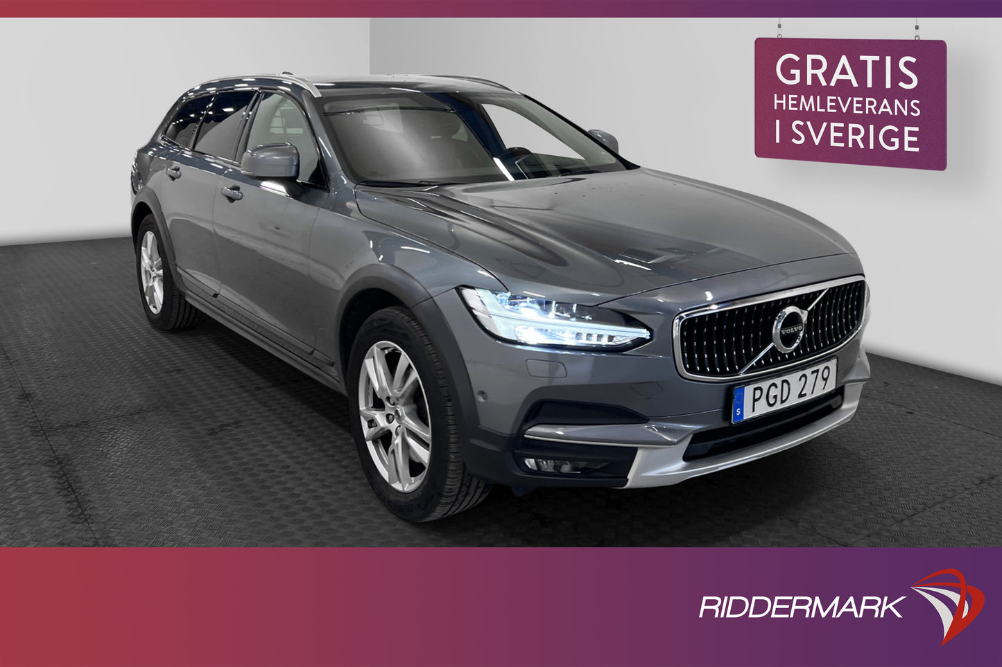 Volvo V90 Cross Country D4 190hk D-Värm HUD Skinn VOC B-Kam