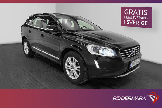 Volvo XC60 D4 190hk Summum Sensorer Dragkrok Välservad