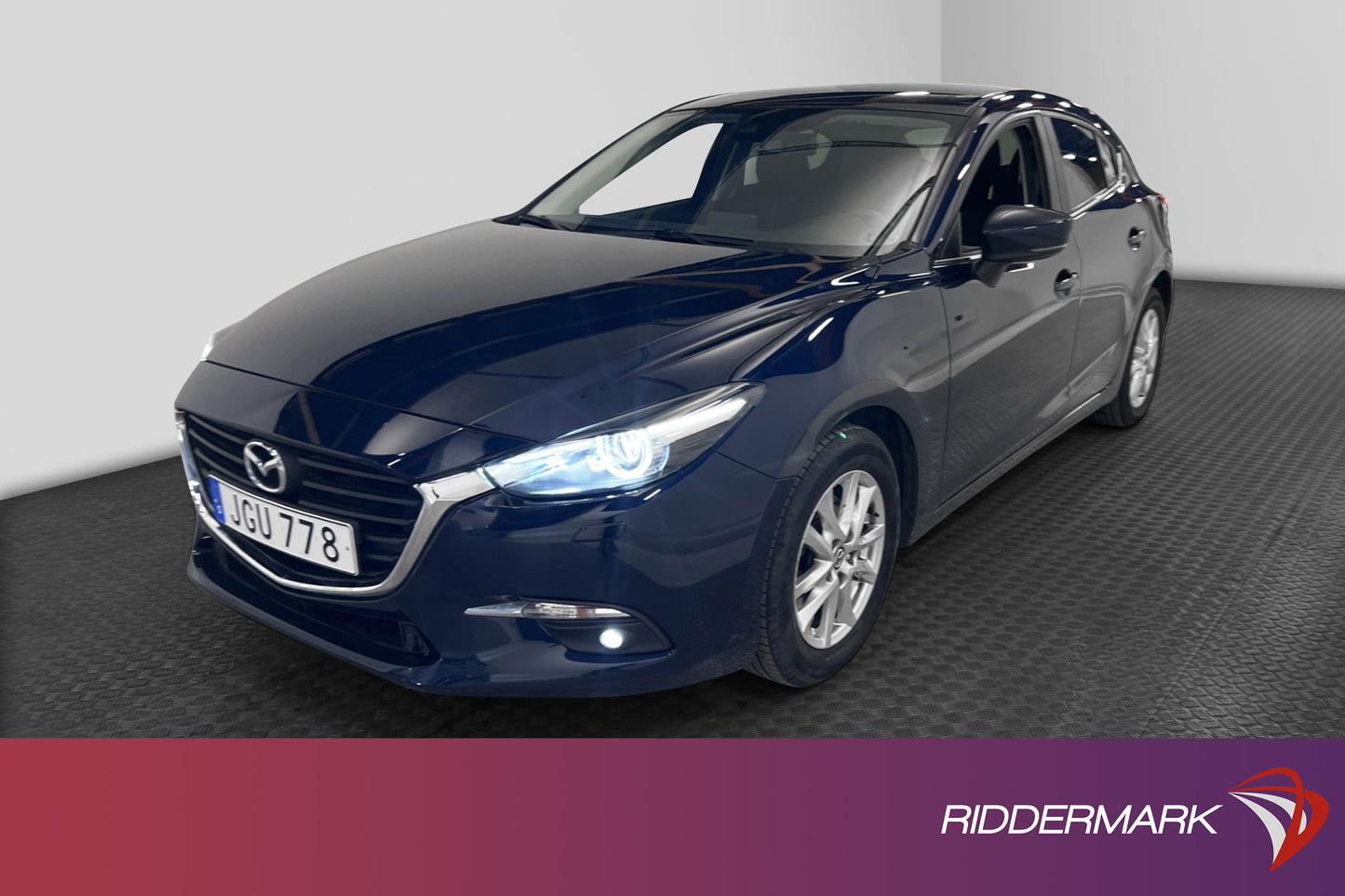 Mazda 3 Sport SKYAKTIV-G 2.0 120hk Värmare Navi PDC Välserv