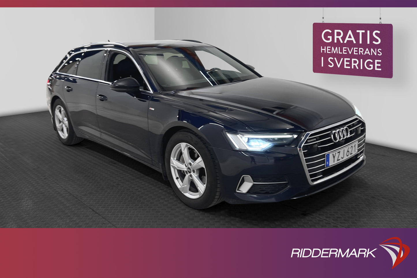 Audi A6 40 TDI quattro 204hk S-Line Cockpit D-värme B&O 360°