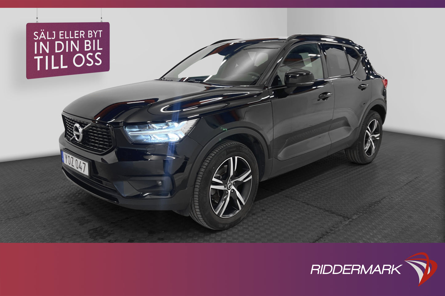 Volvo XC40 D3 AWD 150hk R-Design VOC D-Värmare Skinn Välserv