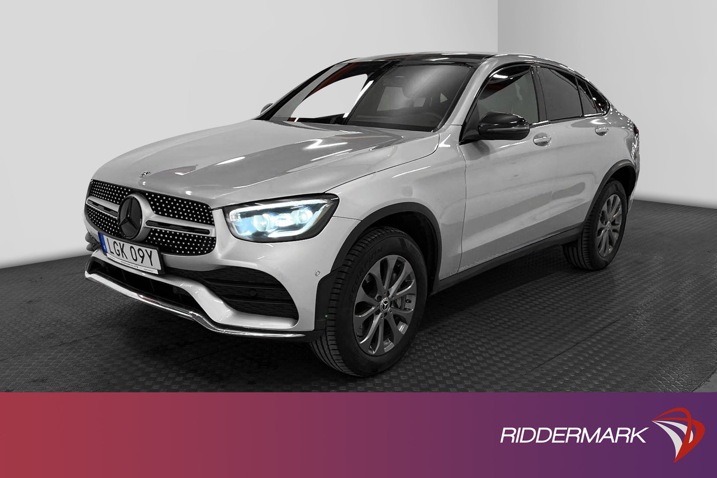 Mercedes-Benz GLC 300 de Coupé 4MATIC 306hk AMG Drag