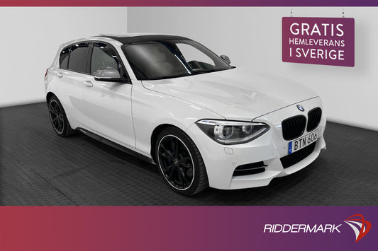 BMW M135i xDrive 320hk Taklucka HiFi Kamera Skinn Välservad