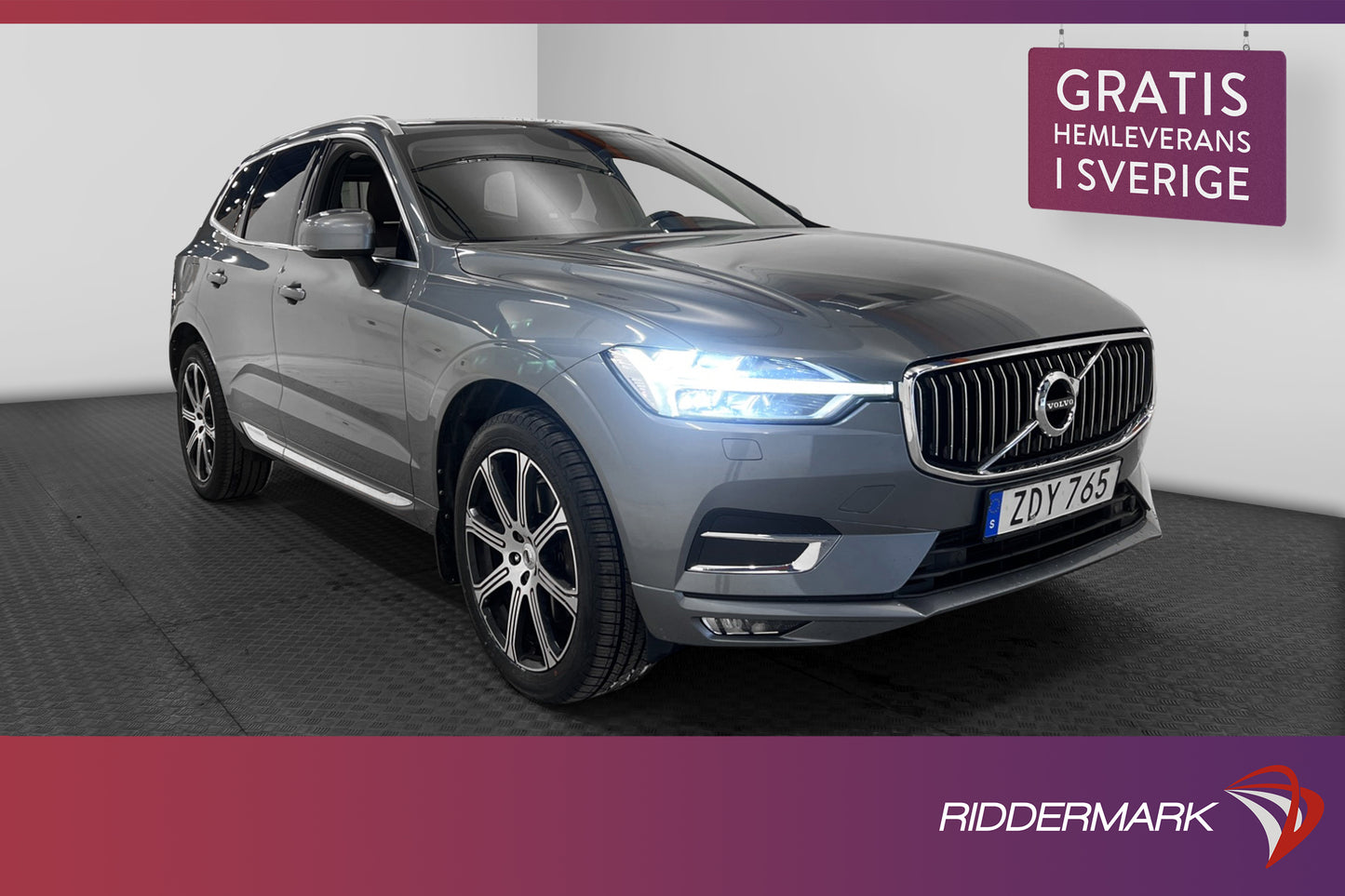 Volvo XC60 D5 AWD 235hk Inscription VOC Pano B-kam HUD Drag