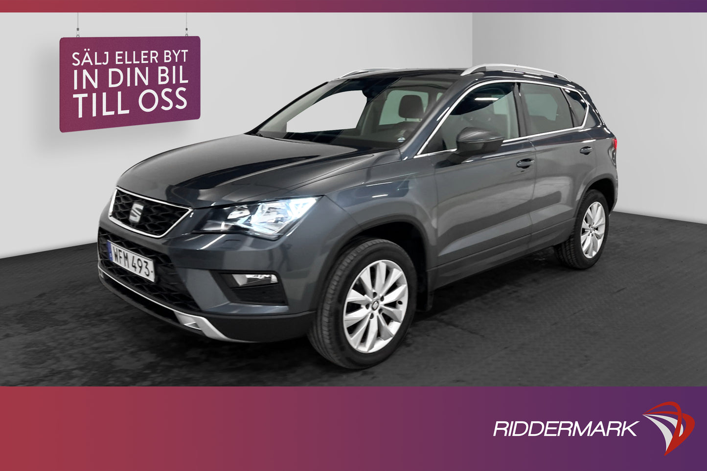 SEAT Ateca 1.0 TSI 115hk Style Carplay Sensorer Drag