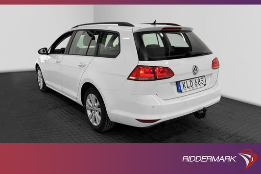 Volkswagen Golf 1.6 TDI 105hk Backkamera Dragkrok 3.5L/Mil