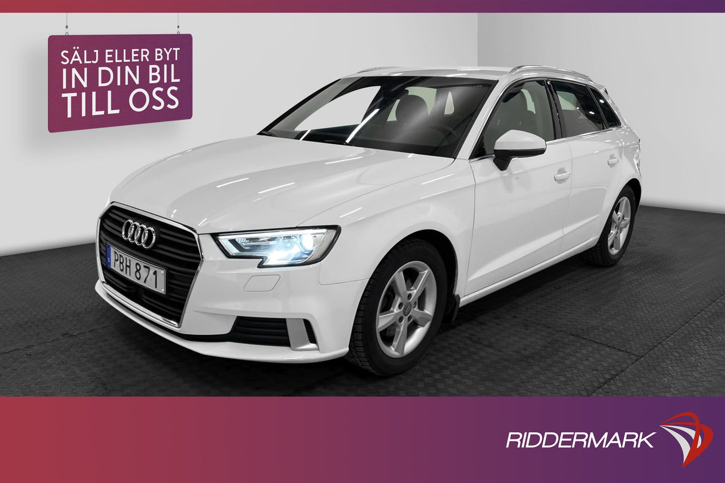 Audi A3 Sportback 1.0 TFSI S Tronic Cockpit Navi Låg skatt